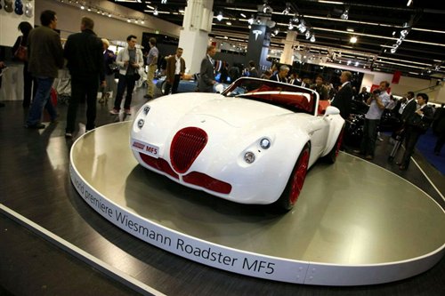 威兹曼Roadster MF5亮相法兰克福车展 