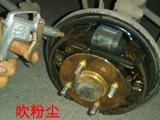 9万公里江淮同悦DIY保养刹车