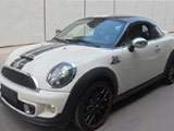 MINI <font color=red>Coupe</font> s改装红色18寸限量版jcw 轮毂套件