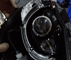 马自达CX-5改装日版LED大灯总成透镜