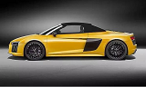 2017款奥迪R8 Spyder 快到没朋友