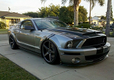 野马Shelby GT500改装<font color=red>Vossen轮毂</font>