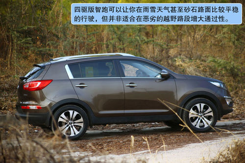 新潮型紧凑SUV 评东风悦达起亚智跑4驱版