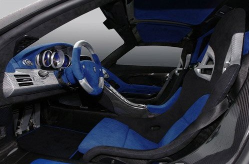 全黑亚光漆 保时捷Carrera GT改装版亮相