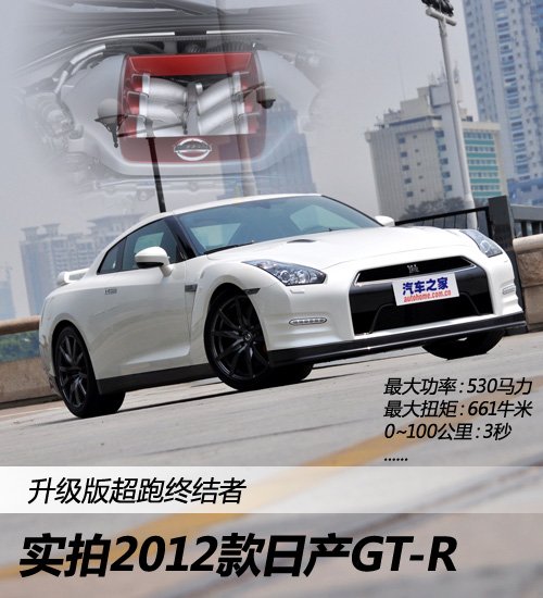 2012款日产GT-R,超跑终结者