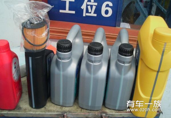 标致307四万公里维修保养作业 保养与索赔项目明细