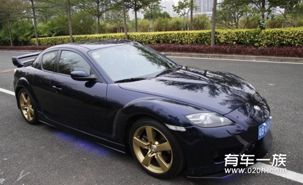 马自达RX-8改装大包围_HKS尾喉