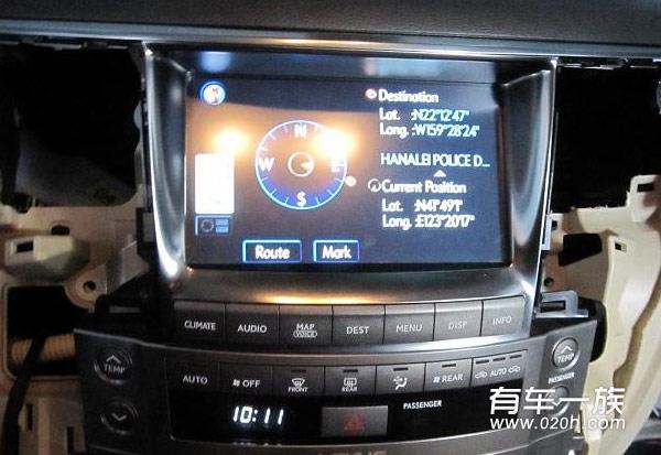 美版雷克萨斯LX570改中文