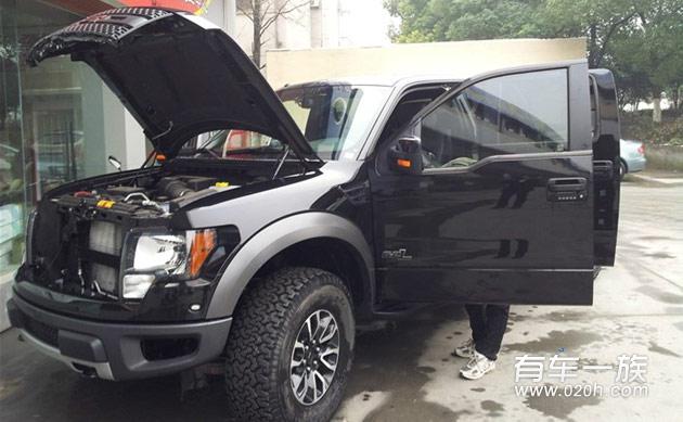 2012款福特F-150猛禽提车作业