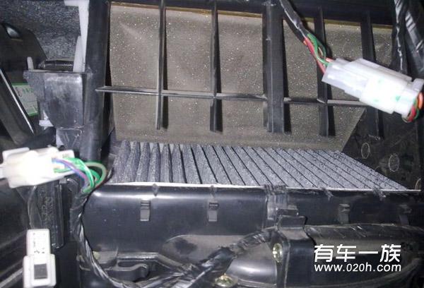 陆风X8DIY改装空调滤芯之更换活性炭芯提高车内空气质量