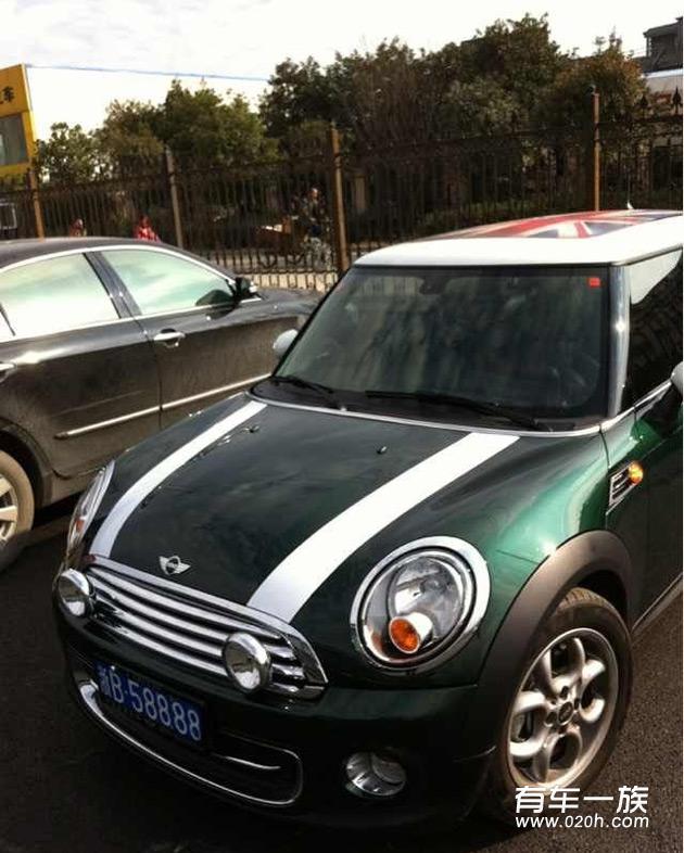 墨绿色Mini COOPER FUN提车作业