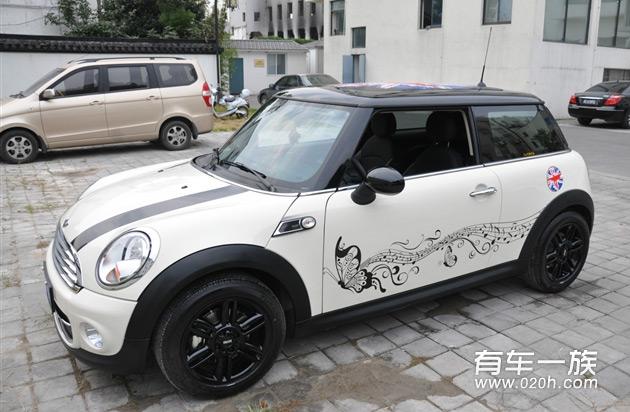 Mini Cooper Fun Baker Street选车提车作业与车身拉花