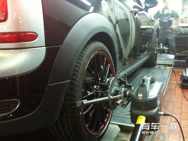 Clubman S改装R113轮毂与18寸倍耐力轮胎