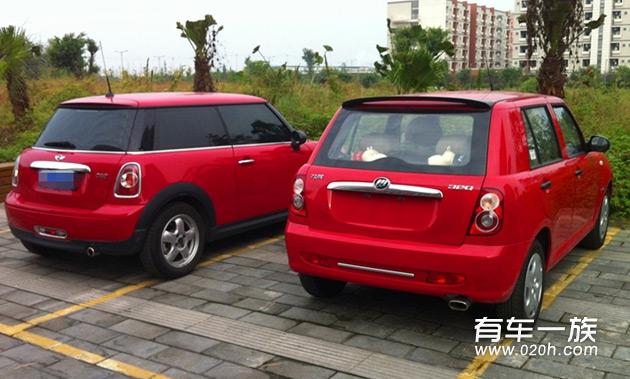 力帆320改装Mini cooper S作业