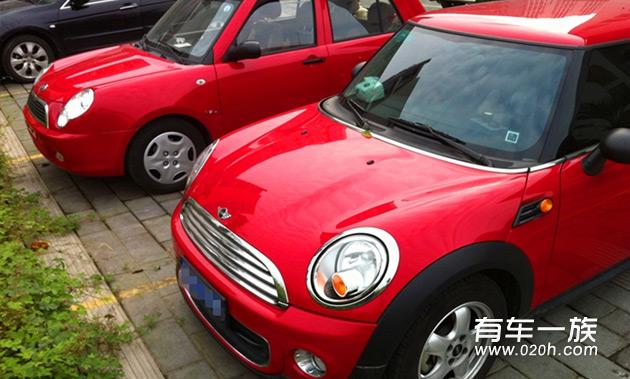 力帆320改装Mini cooper S作业