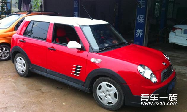 力帆320改装Mini cooper S作业