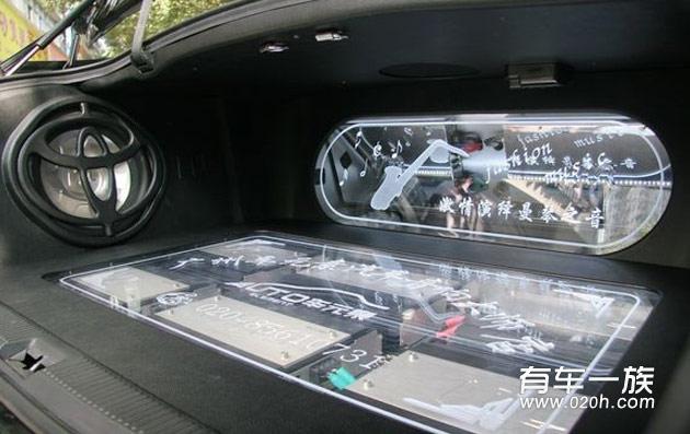 丰田皇冠改装顶级发烧音响英国曼琴EXT系列