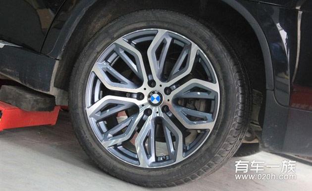 BMW X6改装performance包围作业