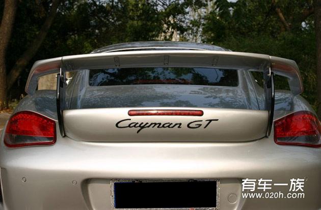 保时捷Cayman改装GT尾翼