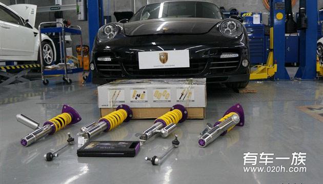 保时捷911 Turbo S改装性能 轮毂避震轻量化座椅风刀等