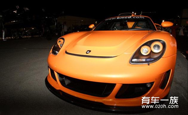 橙色Carrera GT改装Gemballa Mirage GT 