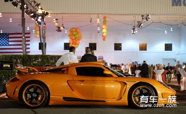 橙色Carrera GT改装Gemballa Mirage GT 