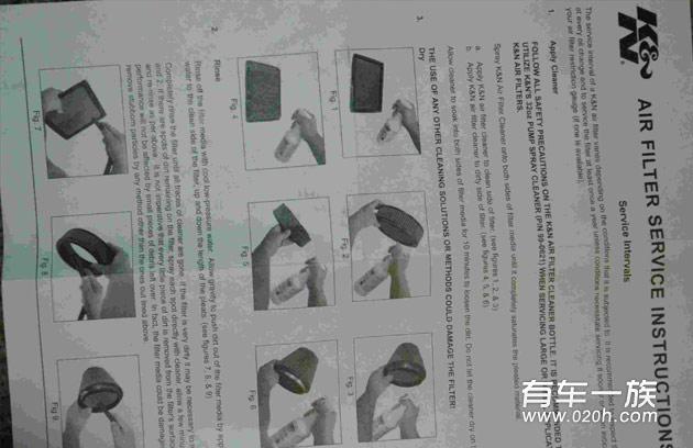 3、原装英文说明书