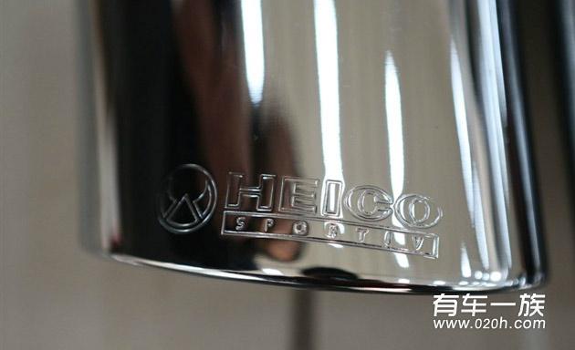 沃尔沃S60改装Heico四出排气与装饰作业