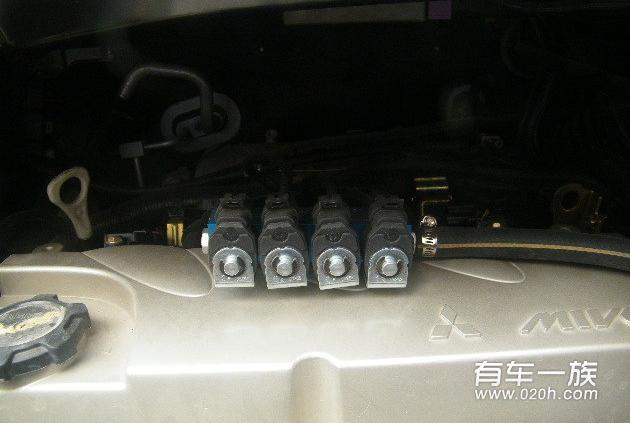 2.4尊贵比亚迪M6改装CNG(压缩天然气) 油改气作业