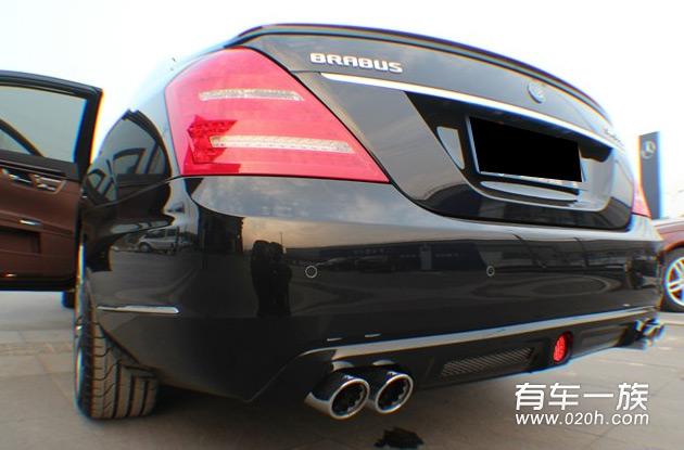 奔驰S500改装巴博斯 50S 4M 提车作业与价格 