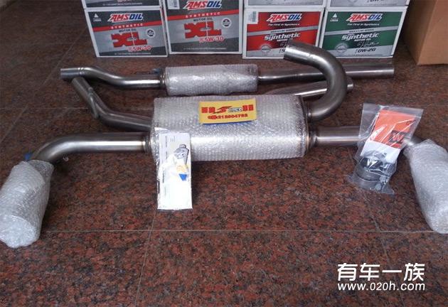 2013款2.0T福特锐界改装排气作业