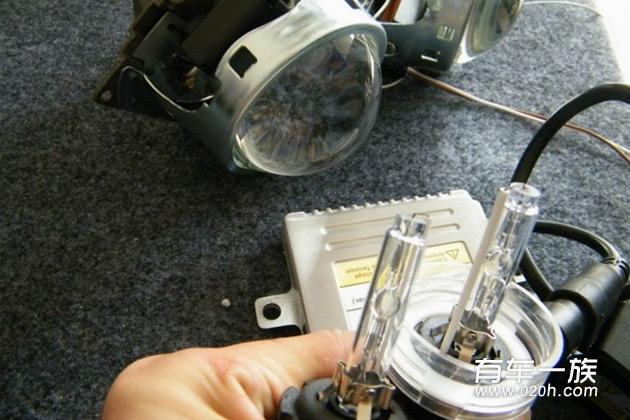 日产天籁改装Q5小糸透镜 灯光升级作业