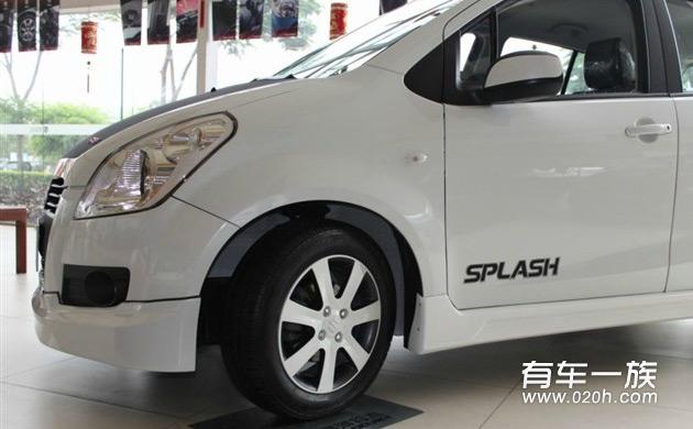 白色派喜Splash改装装饰外观内饰