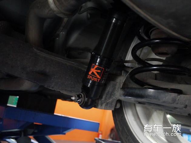 现代朗动改装K-Sport避震 降低车身 提升操控