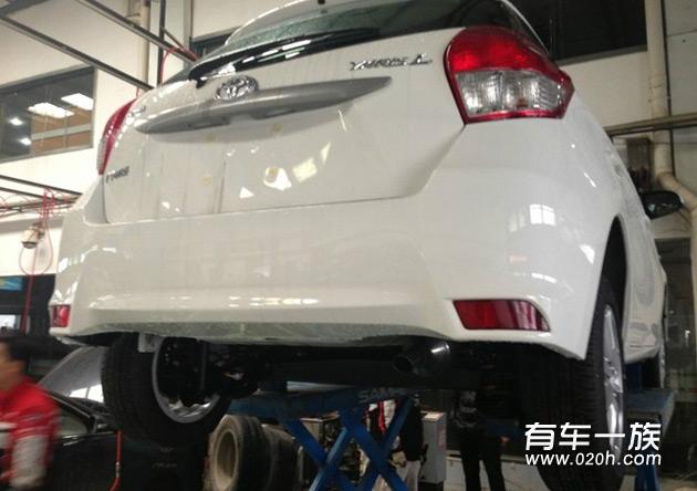 1.5MT白色丰田Yaris L致炫提车作业与价格