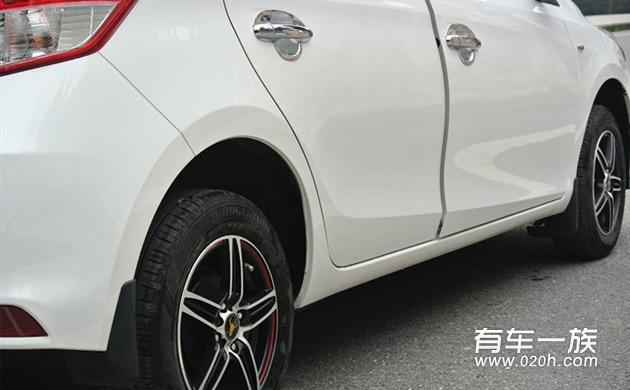 YARiS L致炫提车作业及改装轮毂排气外观装饰