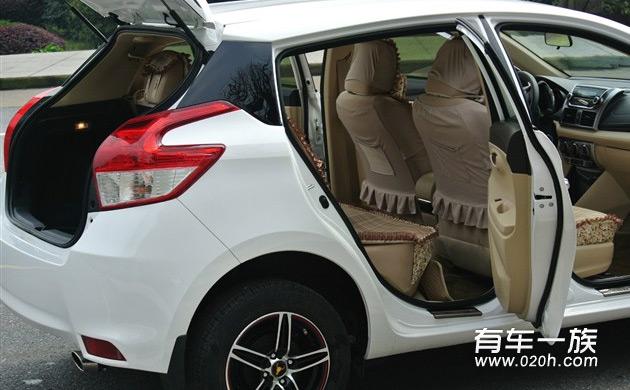 YARiS L致炫提车作业及改装轮毂排气外观装饰