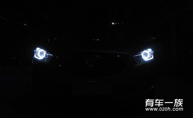 马自达CX-5改装灯光作业及灯光改装方案选择