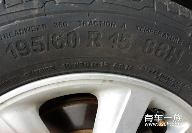 08款骐达改装马牌195/60/r15轮胎及改后感受评价