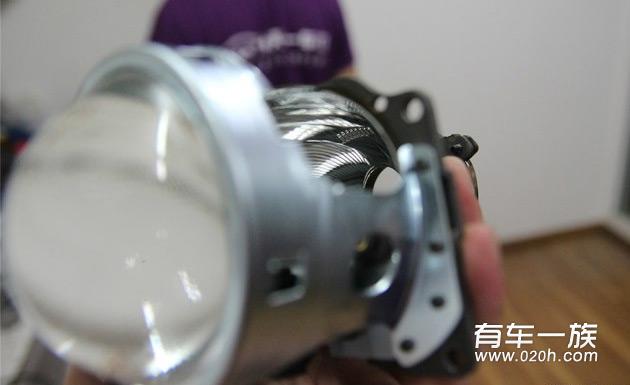 马自达3昂克塞拉改装灯光作业 升级Q5透镜 