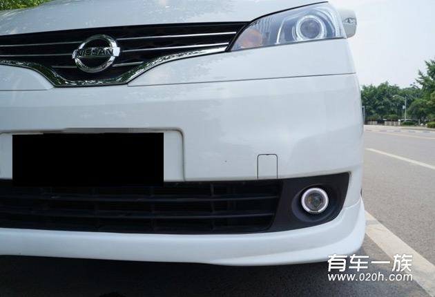 用车一年白色日产NV200改装装饰内饰外观总结