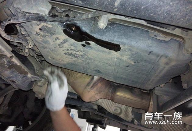 用车70000公里奔驰GL350保养换变速箱油及保养费用