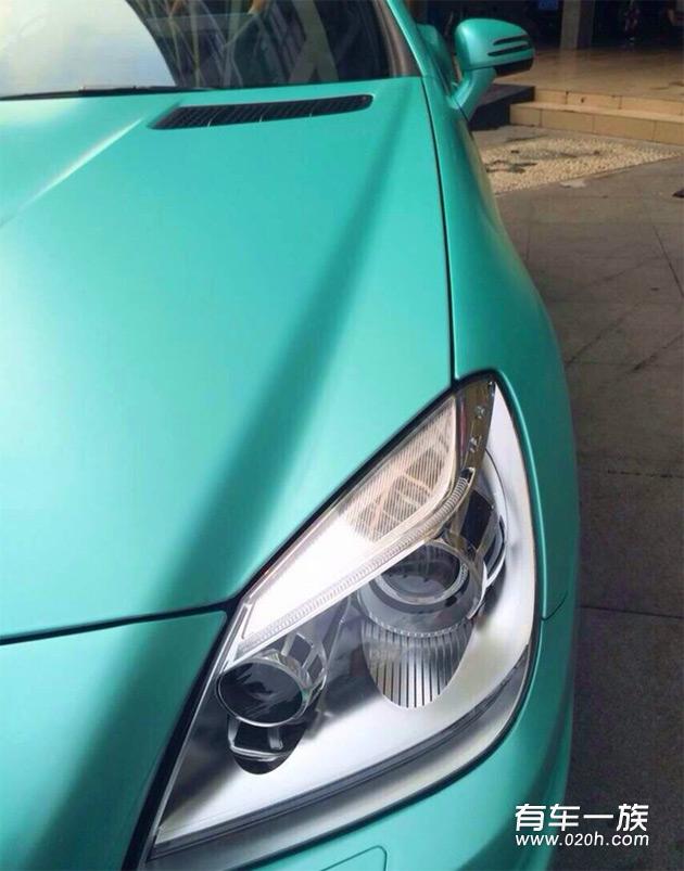 奔驰SLK改装色膜 全车改色AMG包围轮毂外观装饰 
