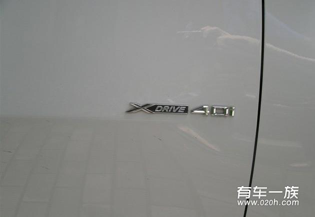 白色40i_宝马X6提车作业提车价格与对比选车评价