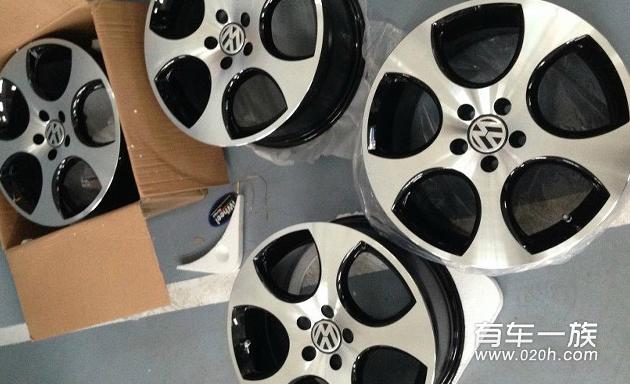 2013款黑色POLO改装POLOGTI外观内饰轮毂灯光等