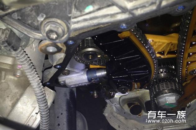 用车3万公里大众CC保养作业与价格 换张紧器洗节气门