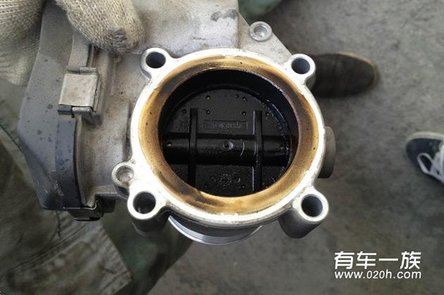 用车3万公里大众CC保养作业与价格 换张紧器洗节气门