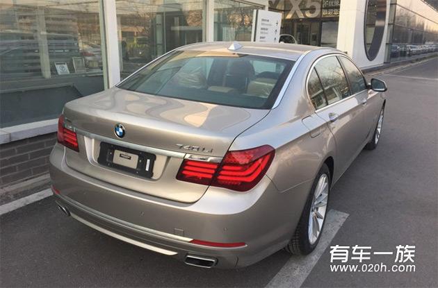 2014款银色宝马740Li xDrive提车作业与对比选车过程