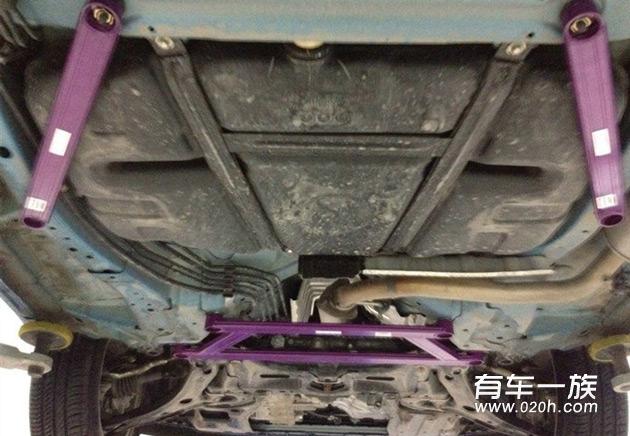 本田飞度改装车身底盘稳固件方案 及改装后效果