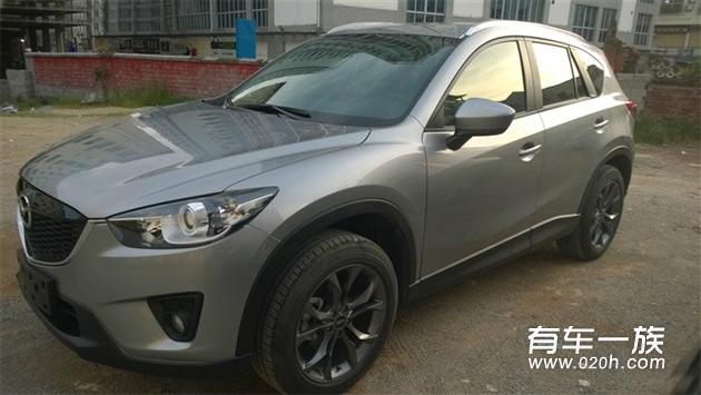 马自达CX-5改装19寸轮毂235轮胎真皮座椅外观内饰装饰